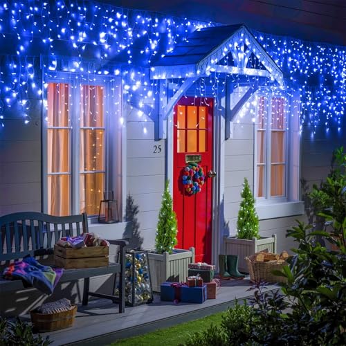 99ft Blue Christmas Lights Outdoor