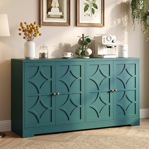 112'' Sideboard Buffet Cabinet with Storage