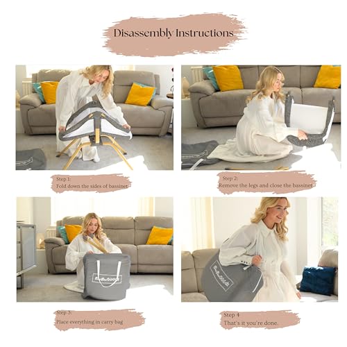 Baby Bassinet with Rocking