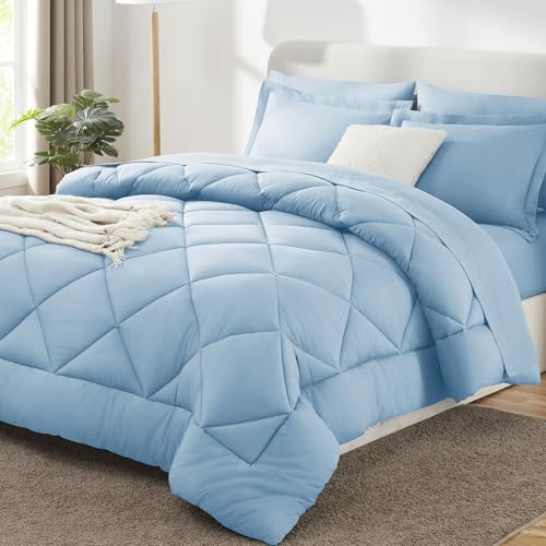 Full Size Comforter Sets Baby Blue