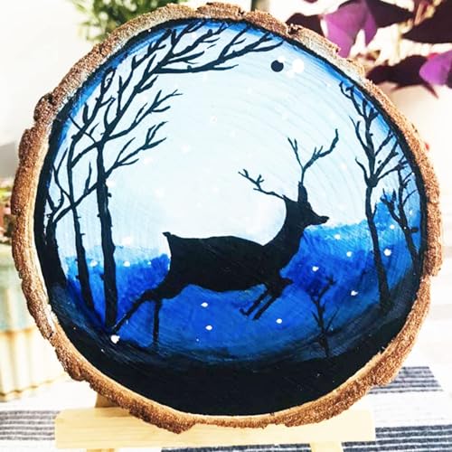 Natural Wood Slices 30 Pcs 2.4 (30 Count)