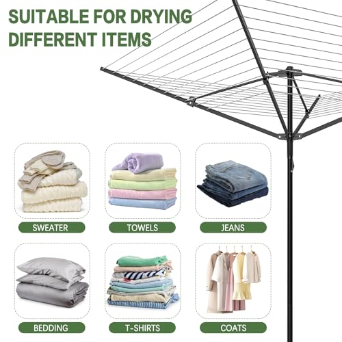Outdoor Umbrella Drying Rack (165 Foot)