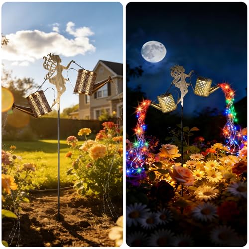Solar Watering Can Light