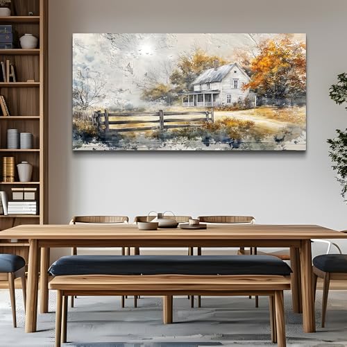 Wall Decor Large Canvas Painting Wall Art For Bedroom Living Room Decoration Abstract Ink Landscape Painting Art Print Picture Room For office Farmhouse Home Decor Home Aesthetics 30x60 In