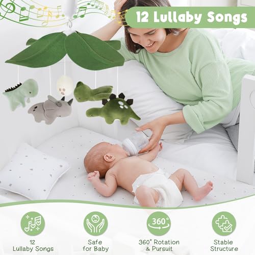 Dinosaur Crib Mobile