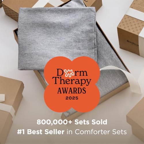 Grey Oversized King Comforter Set