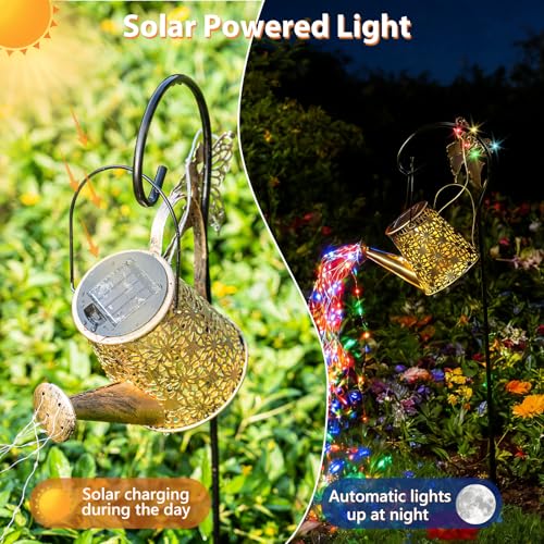 Solar Watering Can Light
