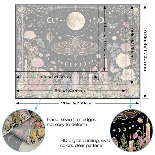Golden Moth Tapestry