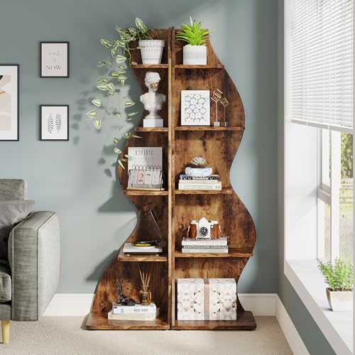 Corner Shelf Rustic 5 (2 Count)