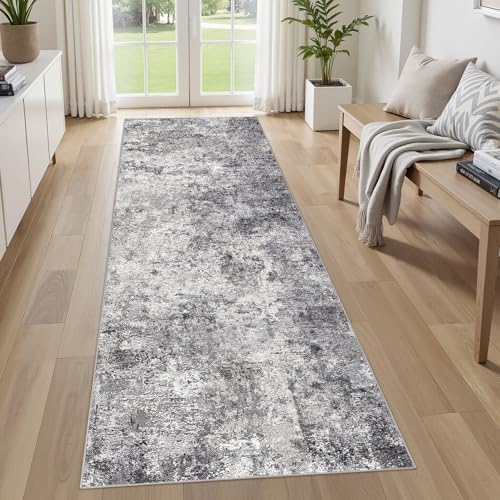 3x8 Washable Runner Rug for Hallway (24 Sq Ft)