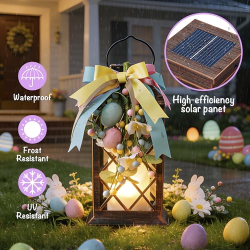 Easter Solar Lanterns Outdoor