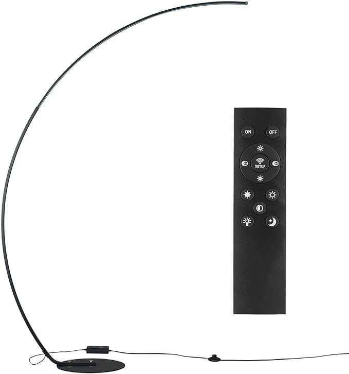 NUÜR Arc Floor Lamp, Arched Bright Floor Lamps