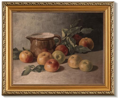 Vintage Gold Framed Wall Art for Home Decor