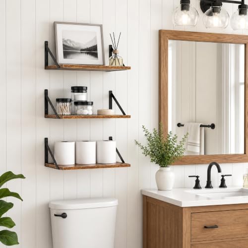 Floating Shelves 16 Inch Long (3 Count)