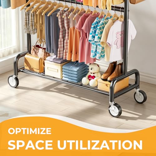 Heavy Duty Clothes Rack Load 860LBS