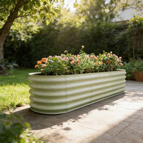 Gardmax Galvanized Raised Garden Bed