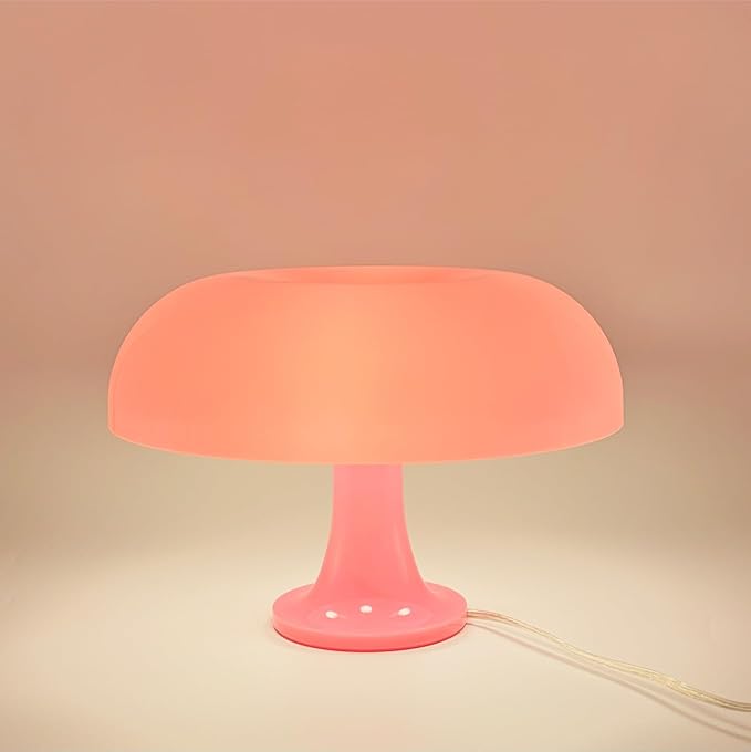 Lotus Atelier Light Pink Mushroom Lamp