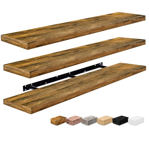 Floating Shelves for Wall Storage (3 Count)