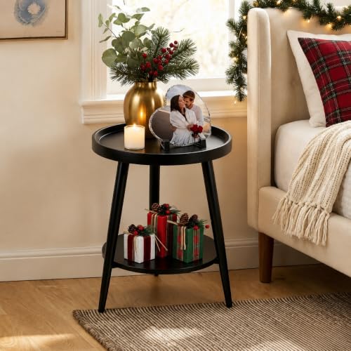 Black Side Table