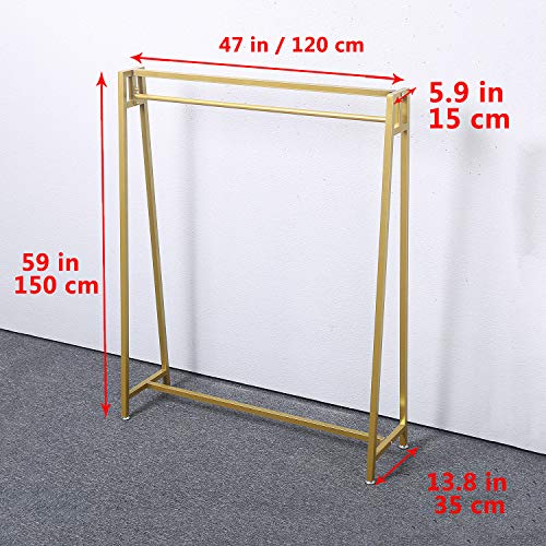 Moden Metal Clothes Rack with Clothing Hanging Rack Organizer for Laundry Drying Rack Display Racks Garment Racks