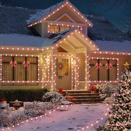 Solar Christmas Lights Outdoor Waterproof (66 Foot)