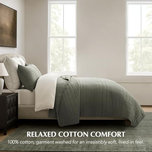 HOME 100% Cotton Quilt Set Oversized Cal King