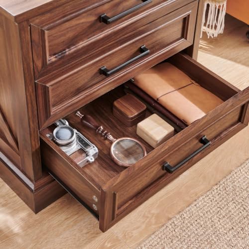 22" Farmhouse 3 Drawer Dresser for Bedroom