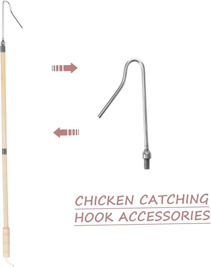 Chicken Catcher Tool for Poultry Handling Quick and Capture of Chickens Ducks and Geese Versatile Farm Equipment for Efficient Animal Management