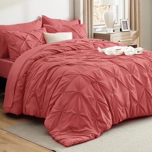 7 Piece Queen Comforter Set & Sheet Set