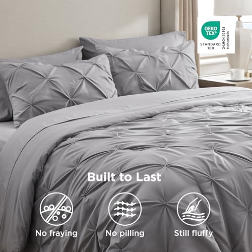 7 Piece Oversized Queen Comforter Set & Sheets