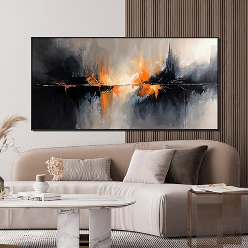 Large Modern Wall Art Decor Abstract Canvas Art Bedroom Decorations 29"X58"