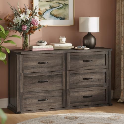 Modern 6 Drawer Dresser