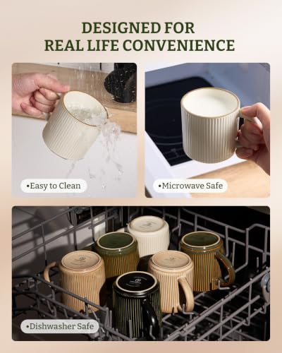 Coffee Mug Set of 6 (6.03 Count)