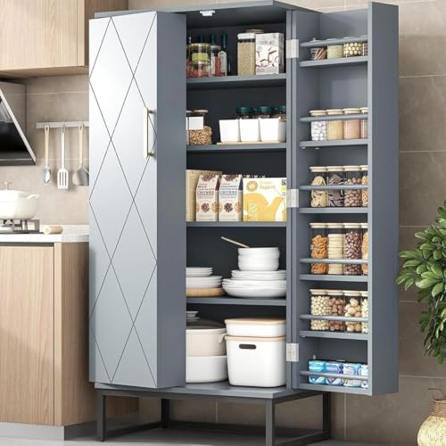 51" Pantry Cabinet with Diamond