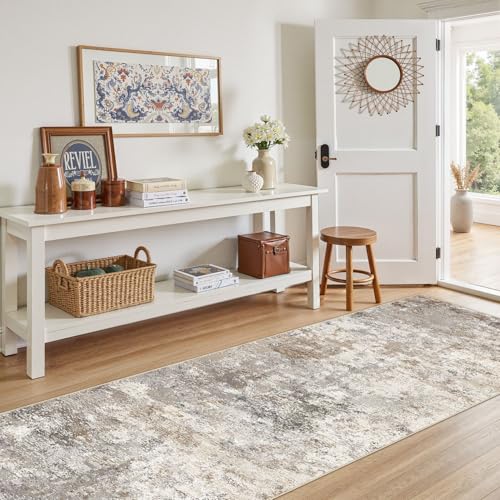 3x8 Washable Runner Rug for Hallway (24 Sq Ft)