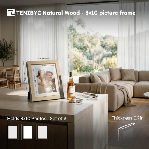 8x10 Picture Frame 3 Pack (3 Count)