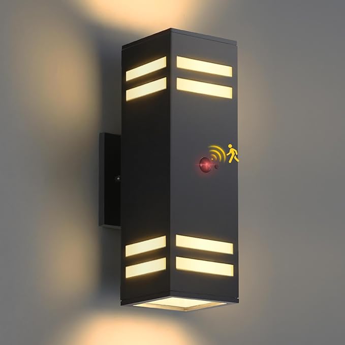 Motion Sensor Outdoor Lights, Modern Outdoor Wall Lights