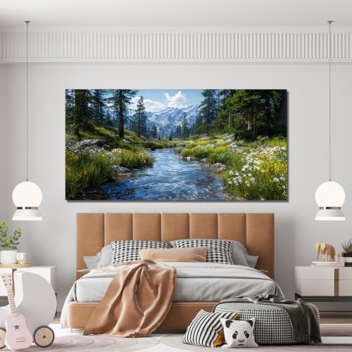Large Canvas Wall Art Decor Picture For Living Room Nature Wall Art 29"x58"