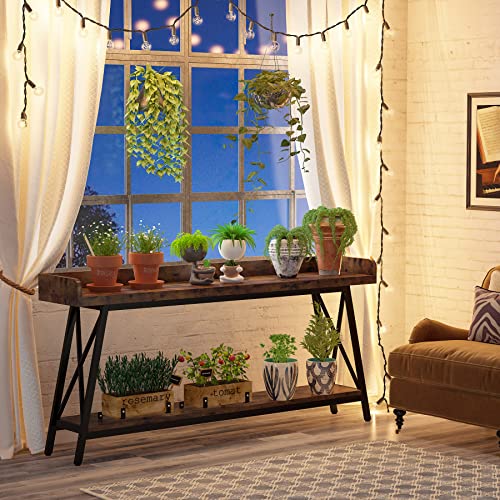70.9 inch Extra Long Console Table Behind Couch