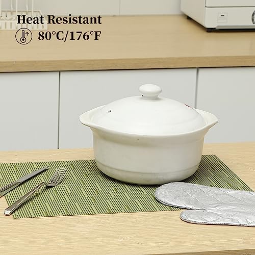 Pea Green Placemats Set of 12 (12 Count)