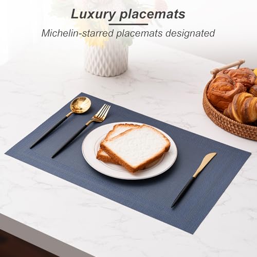 Placemats Set of 6 Washable Indoor (6 Count)