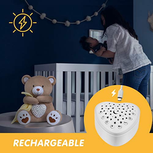 Rechargeable Baby Sleep Soother Bear
