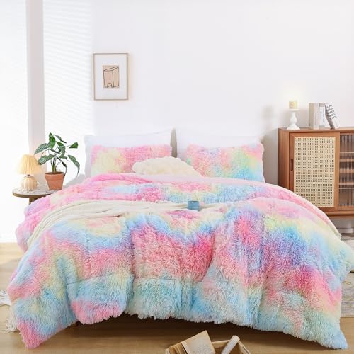 Fluffy Twin Comforter Set