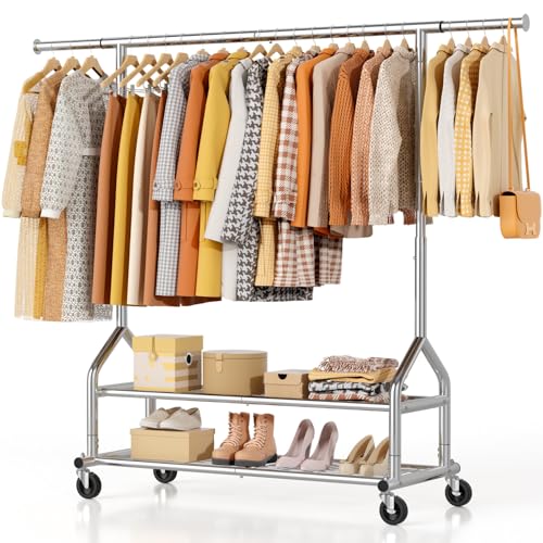 Heavy Duty Clothes Rack Load 556 LBS