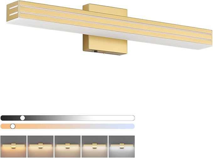 Ralbay 24inch Gold Vanity Light