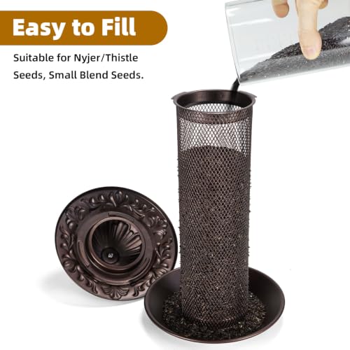 Nyjer Thistle Seeds Wild Bird Feeder