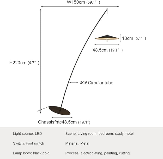Post-Modern Nordic Creative LED Floor Lamp