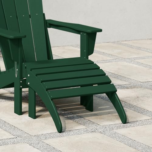 Outdoor Patio Adirondack Ottoman Foot Rest