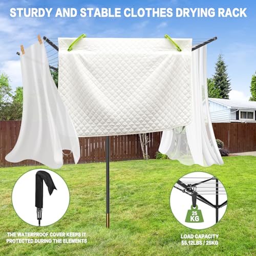 Outdoor Umbrella Drying Rack (165 Foot)