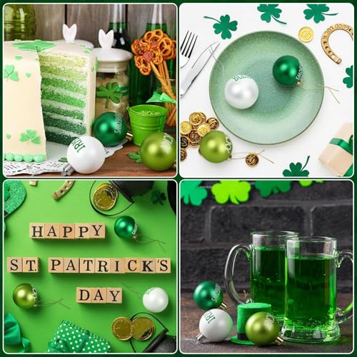 24 Pcs St. Patrick’s Day Hanging Ornaments for Tree Decorations (24 Count)
